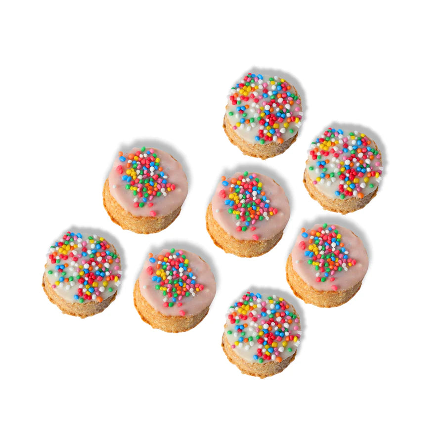 The Pet Project Dog Birthday Cake Cookies 8 Pack