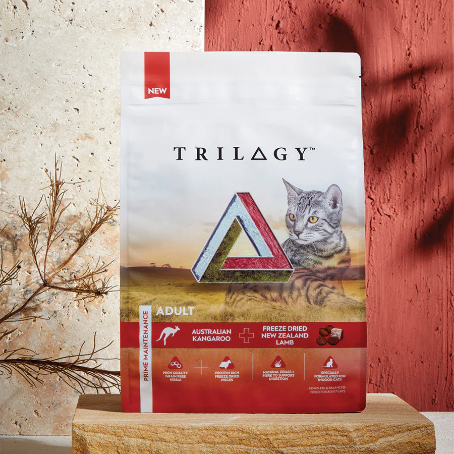 Trilogy Adult Cat Food Grain Free Australian Kangaroo & Lamb Pieces 1.8kg