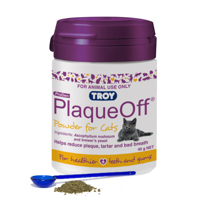 Troy PlaqueOff For Cats - 40gm