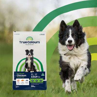 True Colours Adult Dog Dry Food Australian Chicken and Brown Rice