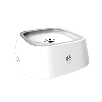 Floating Pet Water Bowl - White