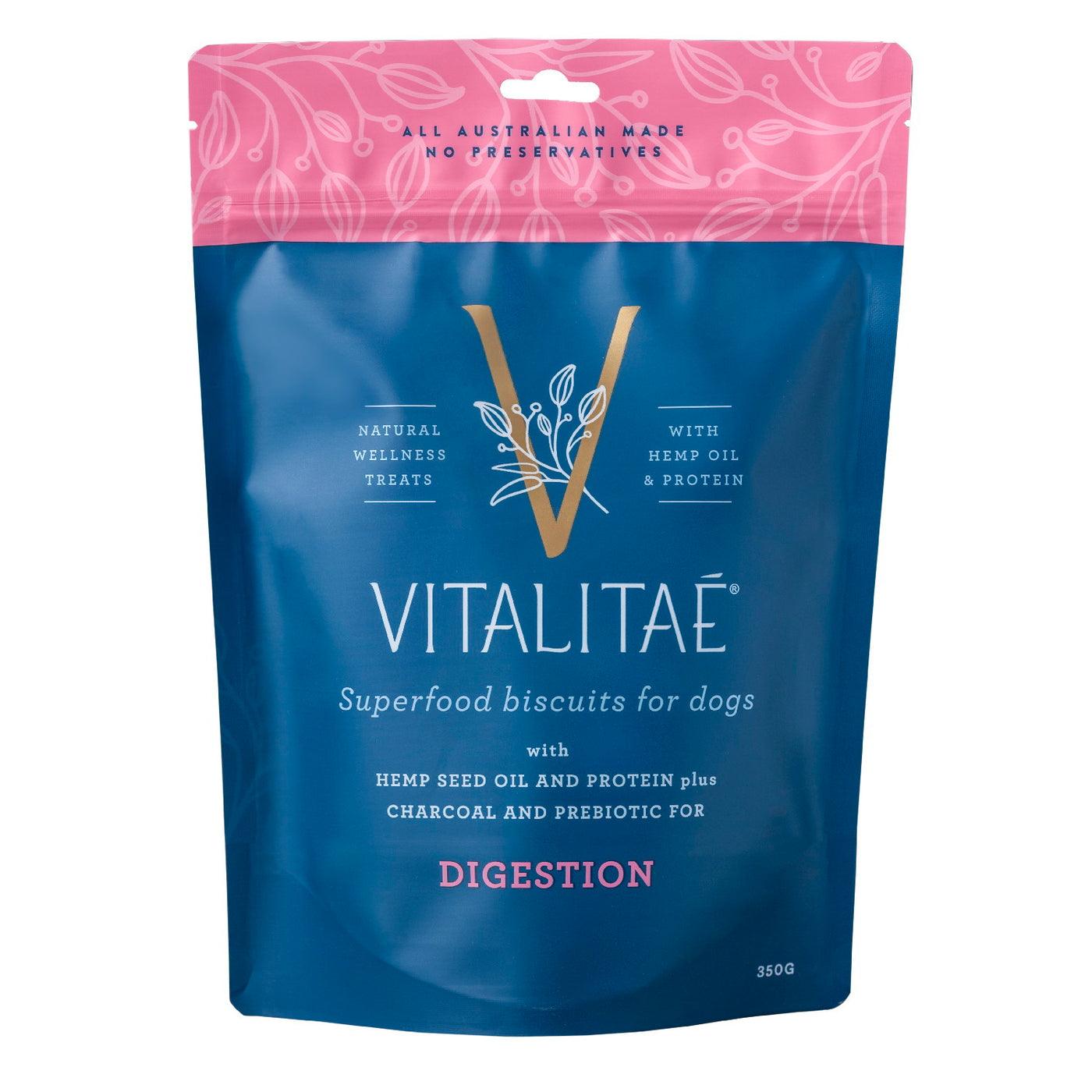 Vitalitae Dogs Superfood Biscuits 350g - Digestion Treats