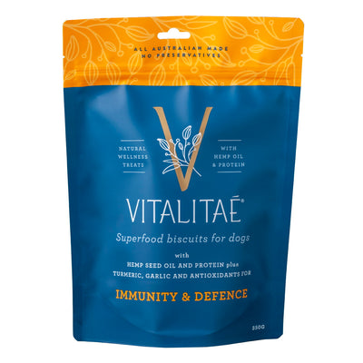 Vitalitae Dogs Superfood Biscuits 350g - Immunity & Defence Treats