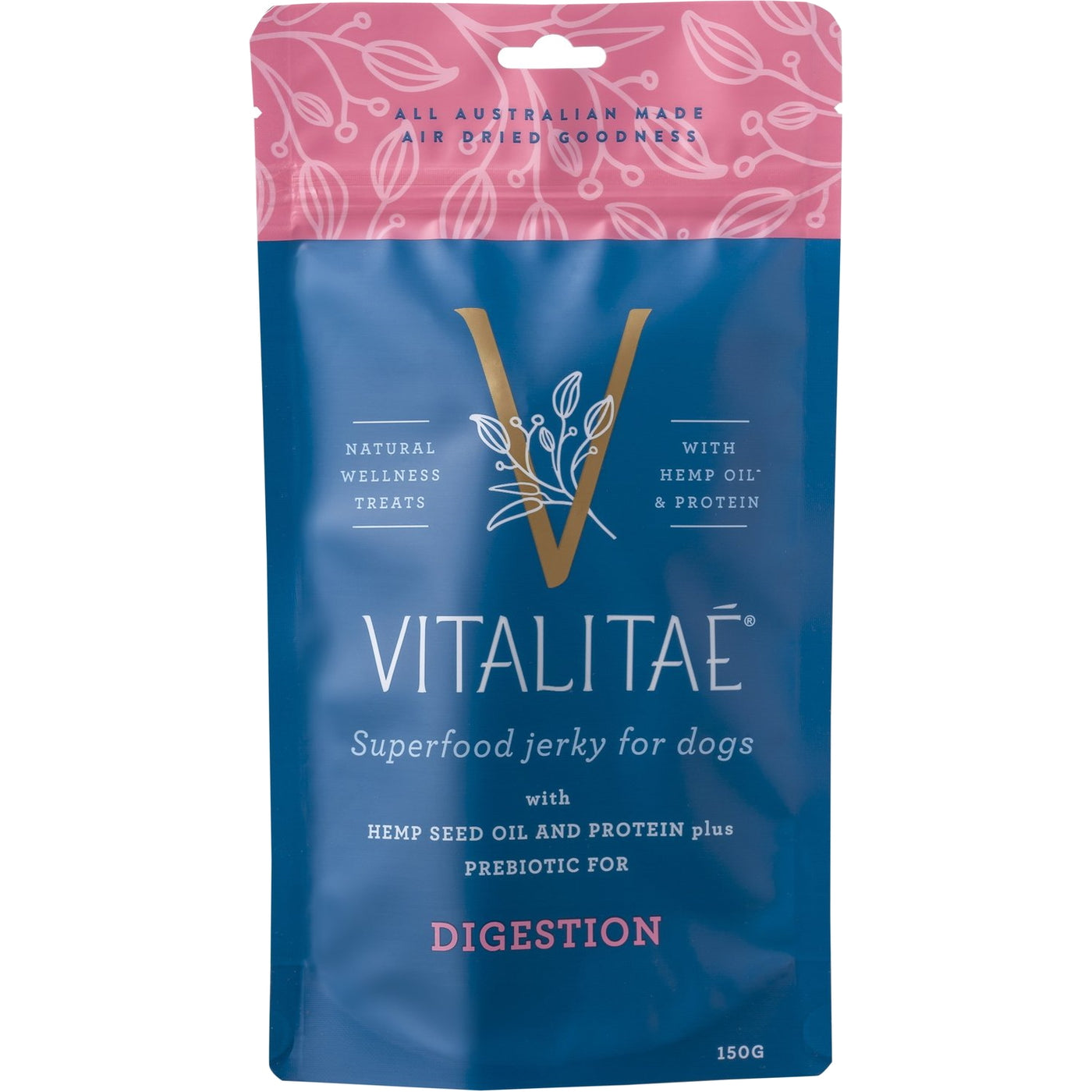 Vitalitae Dogs Superfood Jerky 150g - Digestion  Treats