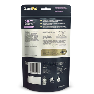 ZamiPet Adult Dog Dental Sticks Relax & Calm