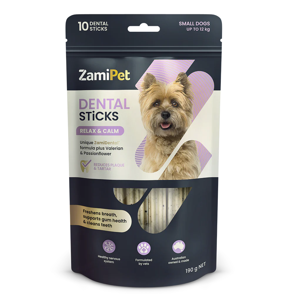 ZamiPet Adult Dog Dental Sticks Relax & Calm