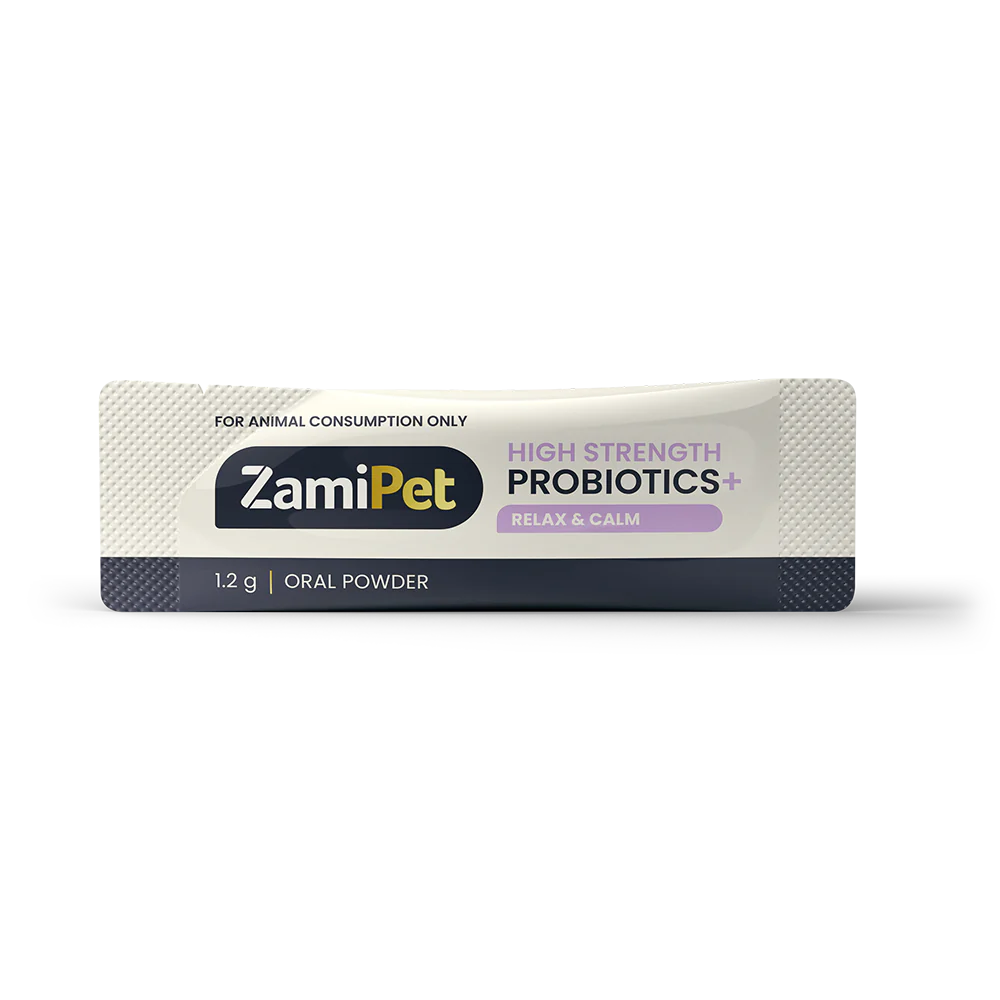 ZamiPet Dog High Strength Oral Powder Probiotics+ Relax & Calm 30 x 1.2g