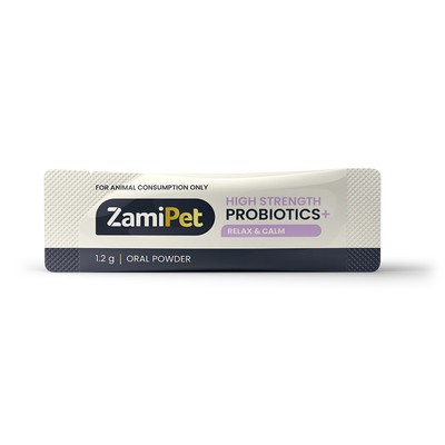 ZamiPet Dog High Strength Oral Powder Probiotics+ Relax & Calm 30 x 1.2g