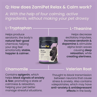 ZamiPet Dog Chews Relax & Calm