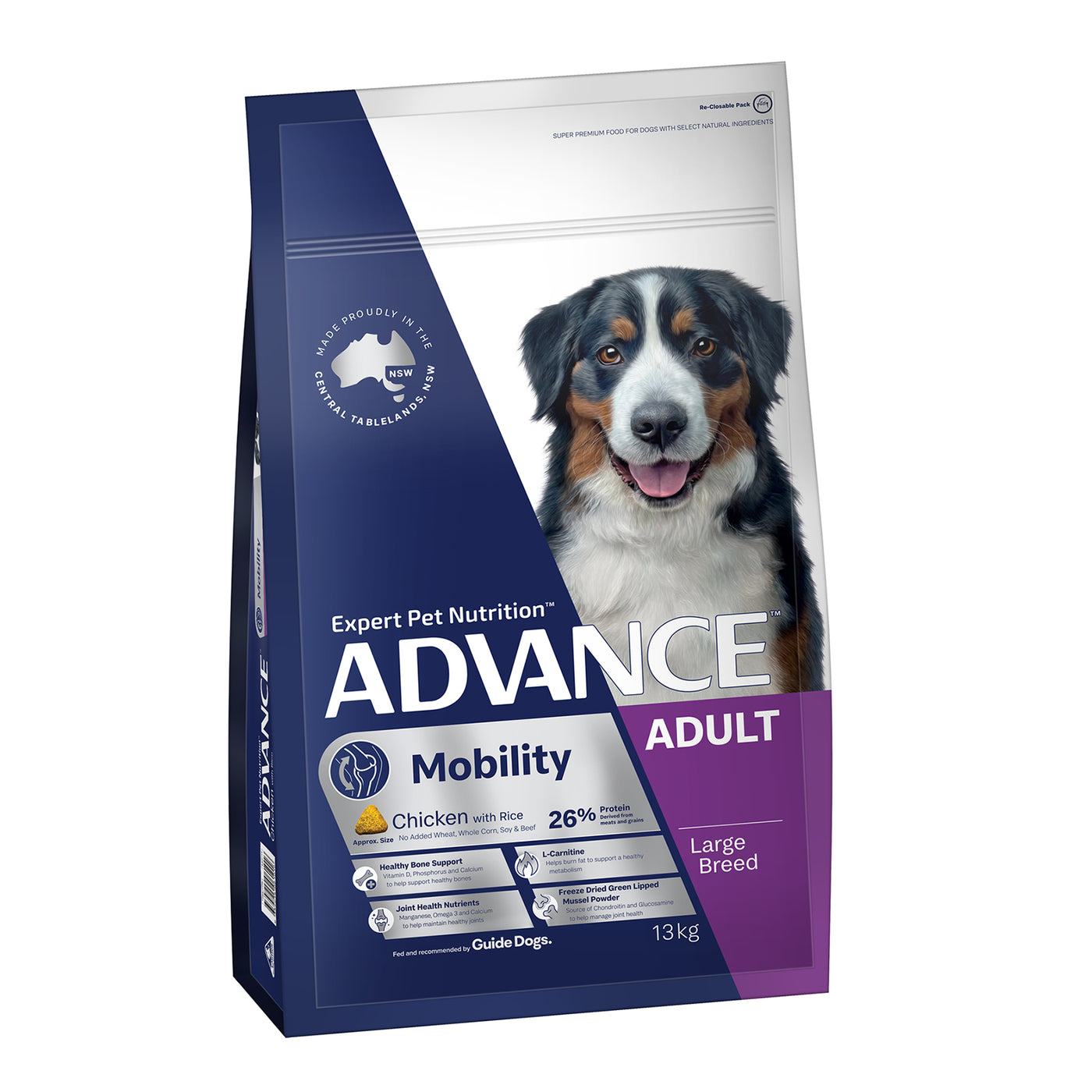 Advance Adult Dog Large Breed Chicken & Rice Recipe - 13kg