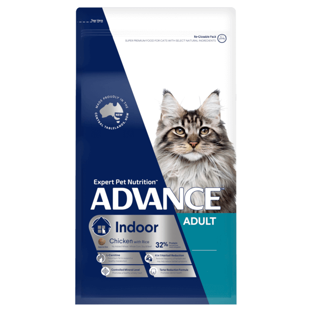 Advance Indoor Adult Cat Dry Food Chicken With Rice Recipe