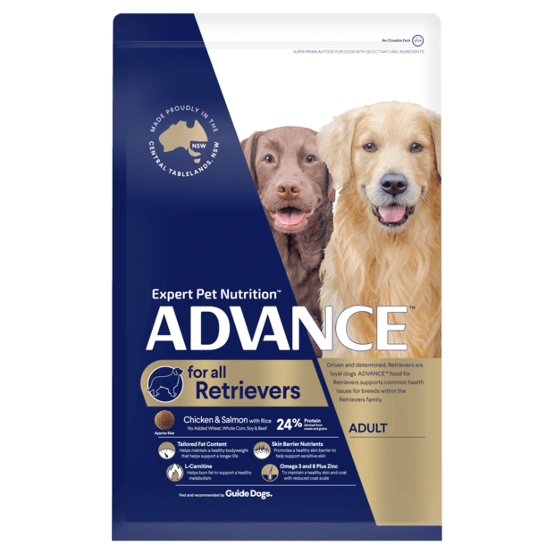 Advance Adult Dog Retrievers Chicken and Salmon with Rice Recipe - 13kg