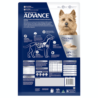 Advance Adult Dog Food Small Breed Chicken With Rice Recipe