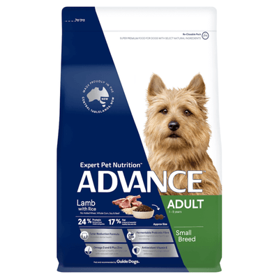 Advance Adult Dog Food Small Breed Lamb with Rice Recipe