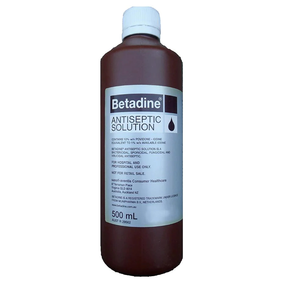 Betadine Antiseptic Solution - 500ml