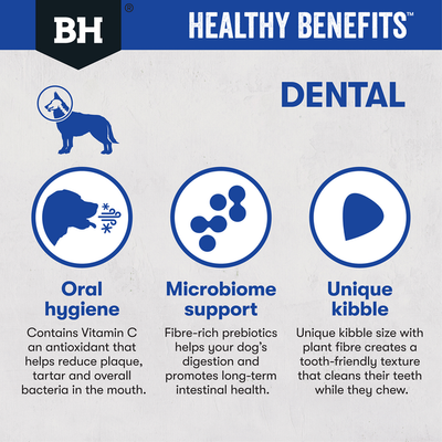 Black Hawk Dry Dog Food Healthy Dental Benefits