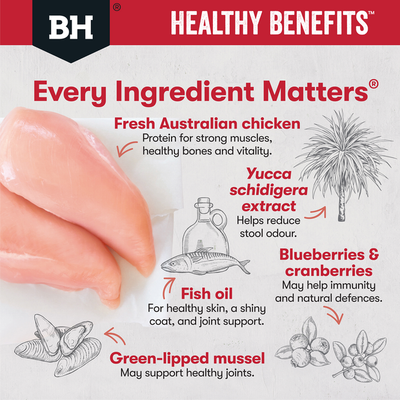 Black Hawk Dry Dog Food Joints & Muscles Benefits Chicken Recipe