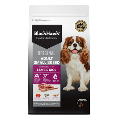 Black Hawk Adult Dog Small Breed Lamb & Rice Recipe