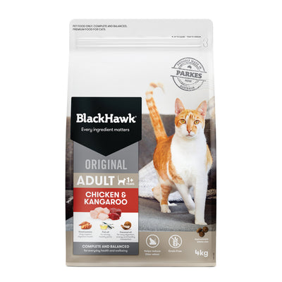 Black Hawk Adult Cat Dry Food Chicken & Kangaroo Recipe