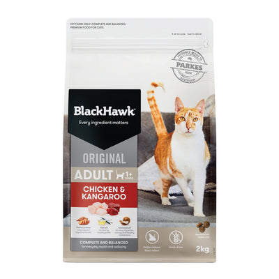 Black Hawk Adult Cat Dry Food Chicken & Kangaroo Recipe