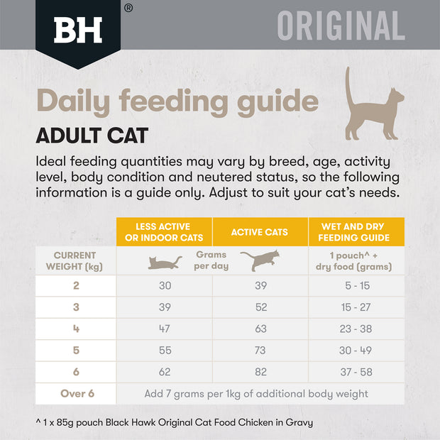 Black Hawk Adult Cat Dry Food Chicken Recipe