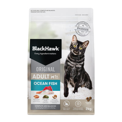 Black Hawk Adult Cat Dry Food Ocean Fish