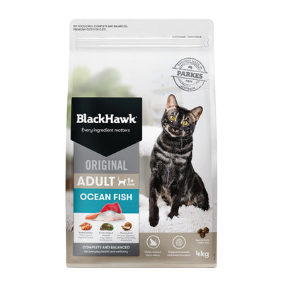 Black Hawk Adult Cat Dry Food Ocean Fish