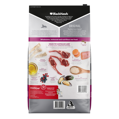 Black Hawk Mature Dog Dry Food Lamb & Rice Recipe