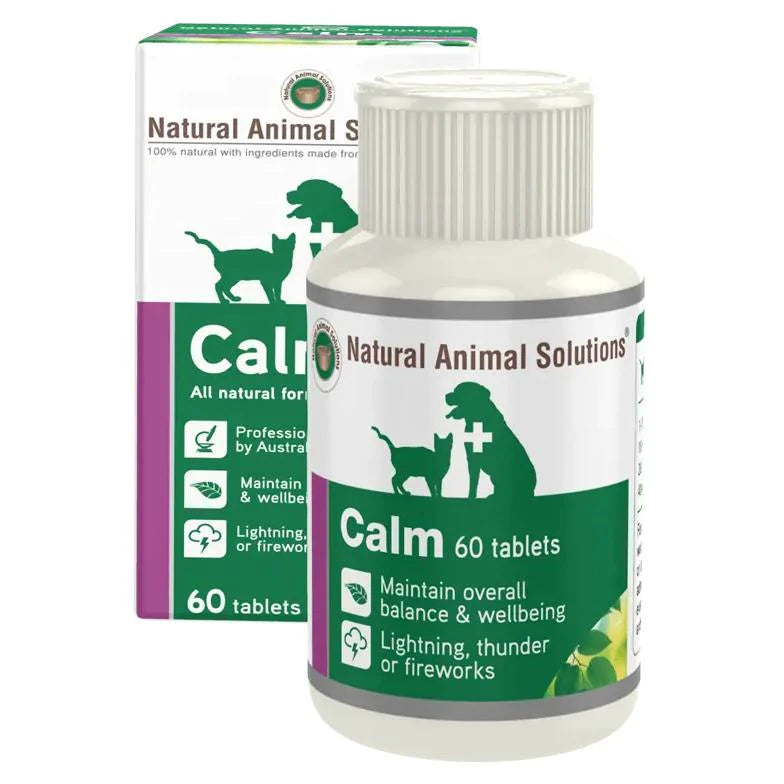 Natural Animal Solutions Dog & Cat Calm Tablets - 60s