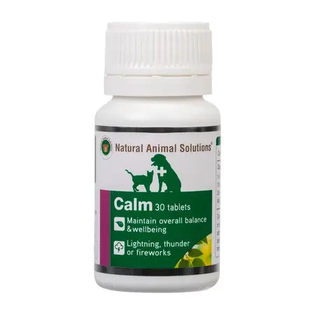 Natural Animal Solutions Dog & Cat Calm Tablets -30s