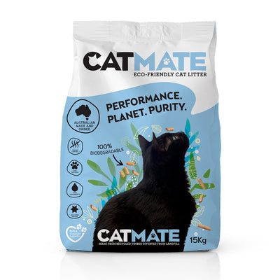 Catmate Wood Pellet Cat Litter 15kg