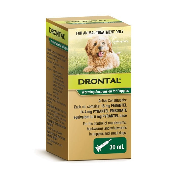 Drontal Worming Suspension for Puppies - 30ml