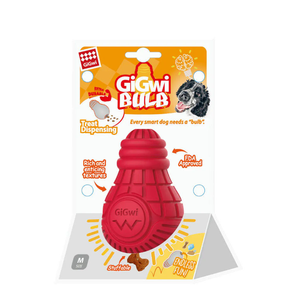 GiGwi Dog Treat Dispensing Bulb (S/M/L)