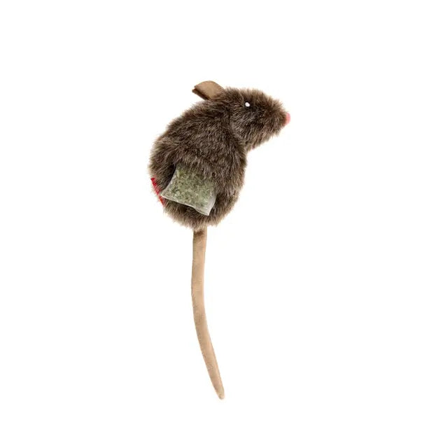 GiGwi Refillable Catnip Natural Mouse Cat Toy