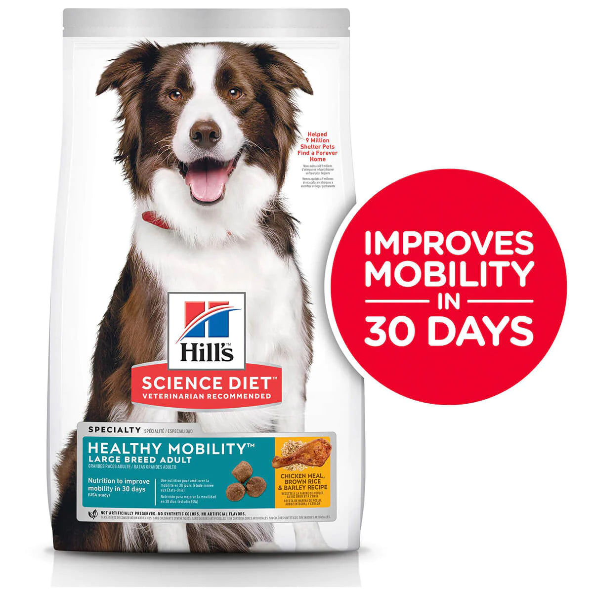 Hill’s Science Diet Adult Dog Food Large Breed Healthy Mobility Chicken Recipe  - 12kg