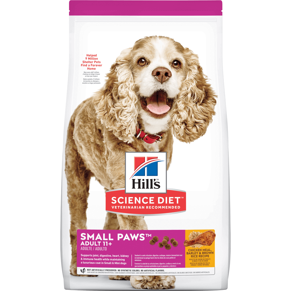 Hill’s Science Diet Adult Dog Food (11+) Small Paws Chicken - 2.04kg