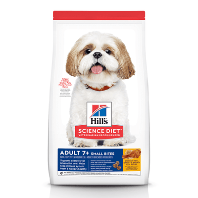 Hills Science Diet Adult Dog 7+ Dry Food Small Bites Chicken, Barley & Brown Rice 2Kg