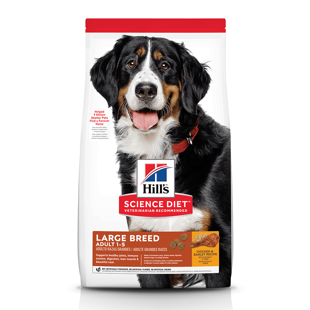 Hill’s Science Diet Adult Dog Food (1-5) Large Breed Chicken Recipe - 12kg