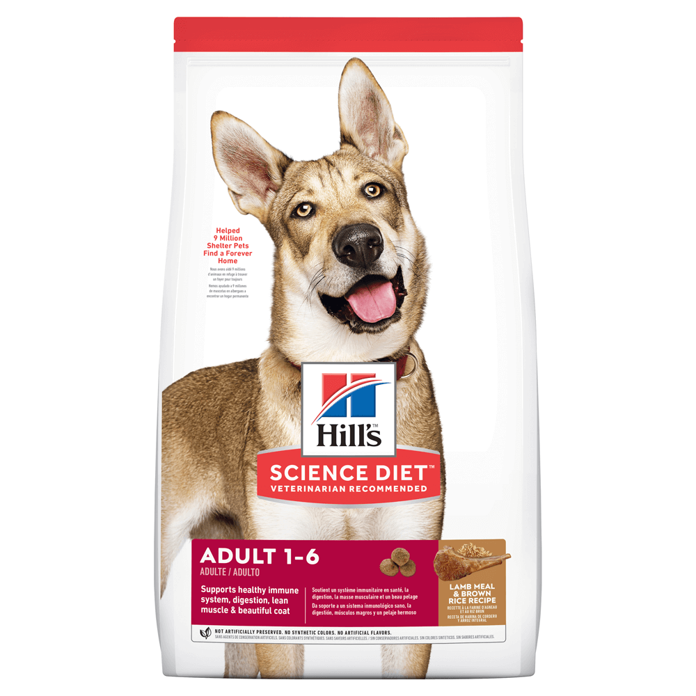 Hill’s Science Diet Adult Dog Food (1-6) Lamb & Rice Recipe - 14.97kg