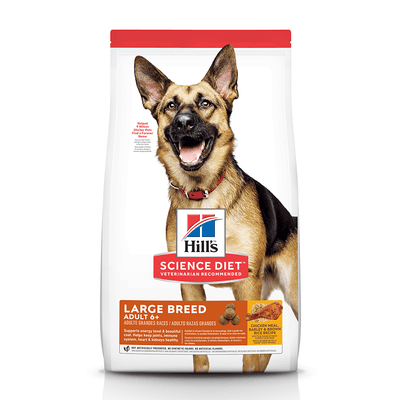 Hill’s Science Diet Adult Dog Food (6+) Large Breed Chicken & Rice Recipe- 12kg