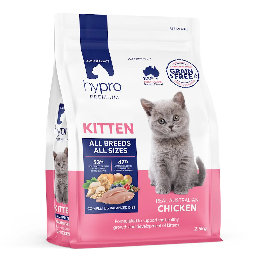 Hypro Premium Kitten Grain Free Dry Food Chicken Recipe