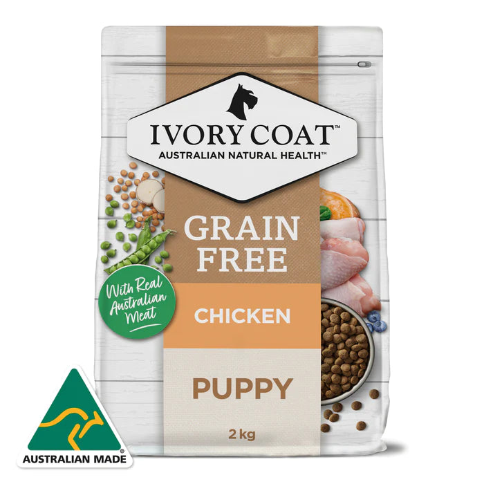 Ivory Coat Puppy Dry Food  GRAIN FREE Chicken