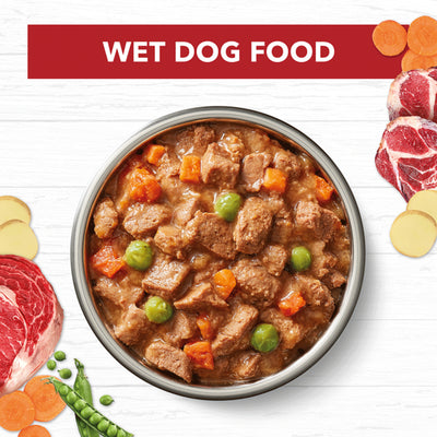 Ivory Coat Adult Dog Wet Food Grain Free Beef Stew 12 x 400g