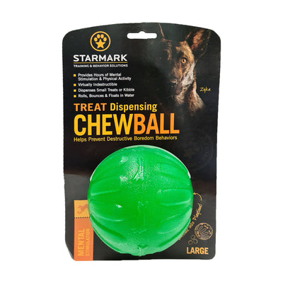 Starmark Treat Dispensing Dog Chew Ball