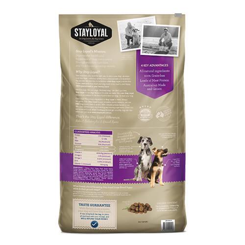 Stay Loyal Grain Free Large Breed Puppy Food - 13kg