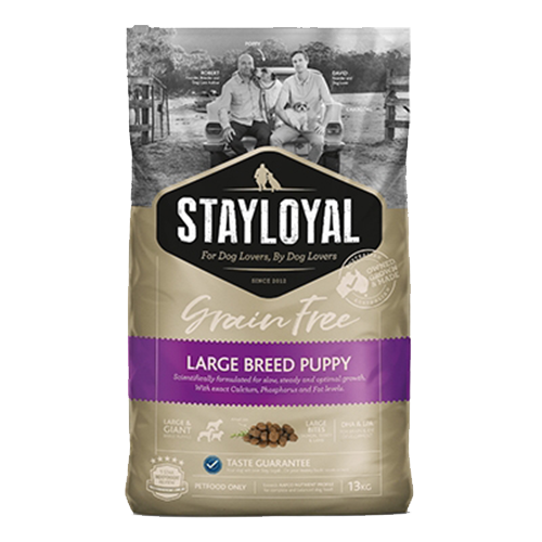 Stay Loyal Grain Free Large Breed Puppy Food - 13kg