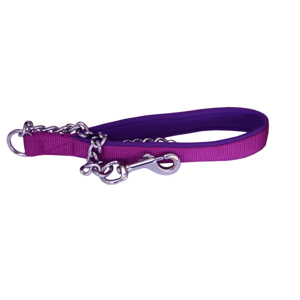 Beau Pets Neoprene Handle Dog Chain Lead – Purple