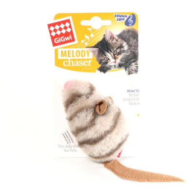 GiGwi Cat Toy Melody Chaser Mouse