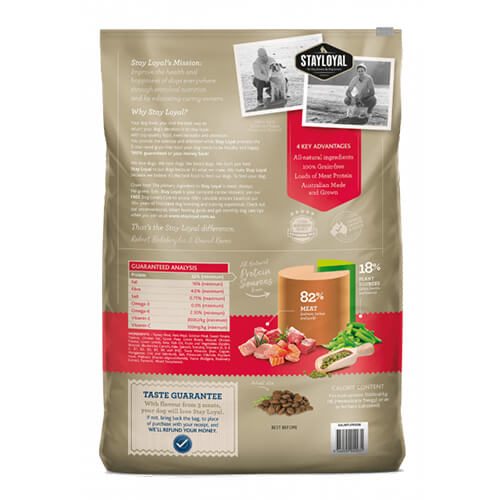 Stay Loyal Grain Free Holistic Meat Blend of Salmon, Turkey & Pork - 8kg