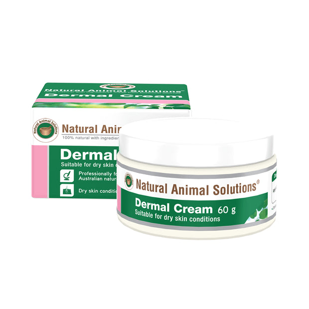 Natural Animal Solutions Dog & Cat Dermal Cream - 60g